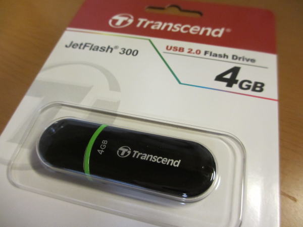Transcend USBメモリ 4GB