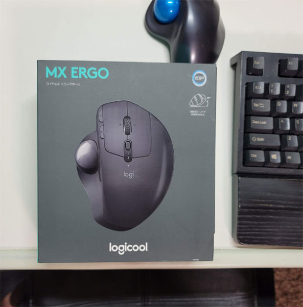 Logicool マウス MX ERGO ブラック MXTB1s